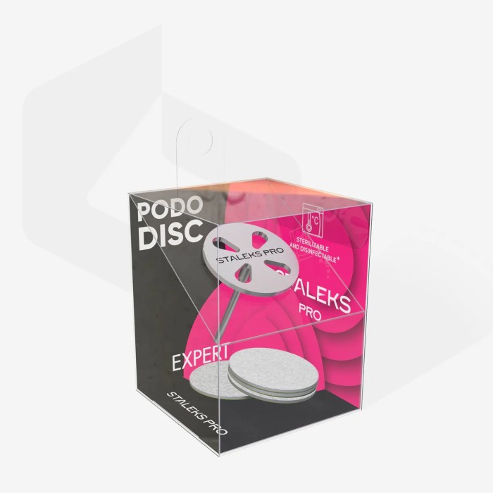 Staleks Expert (PDSET-20) Pododisc M Pedicure disc with disposable files, 180 grit