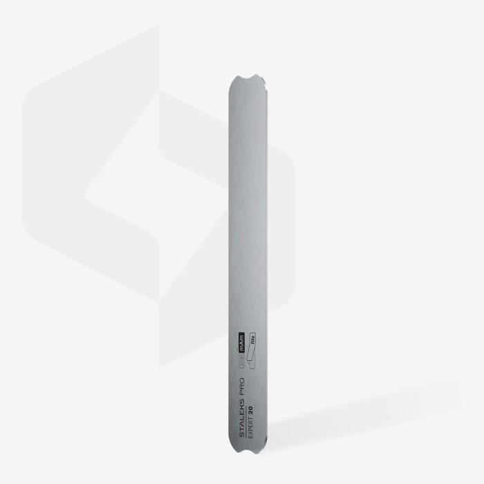 Staleks Expert (MBE-20) Straight metal base for nail file 162mm