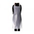 Soft Care Ποδιά πλαστική μίας χρήσης white (100τμχ)
