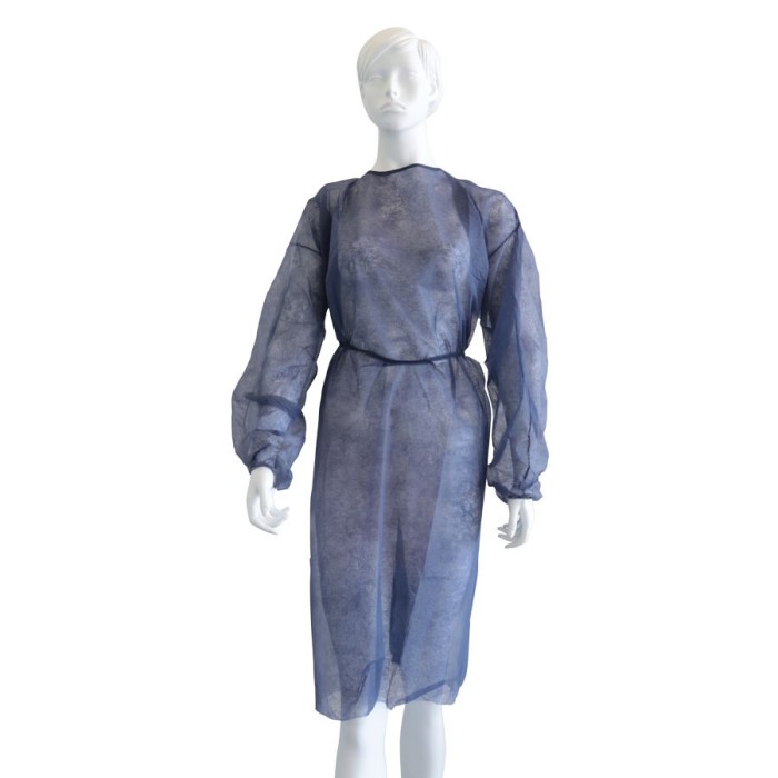 Soft Care Εξεταστική μπλούζα non woven dark blue (10τμχ)