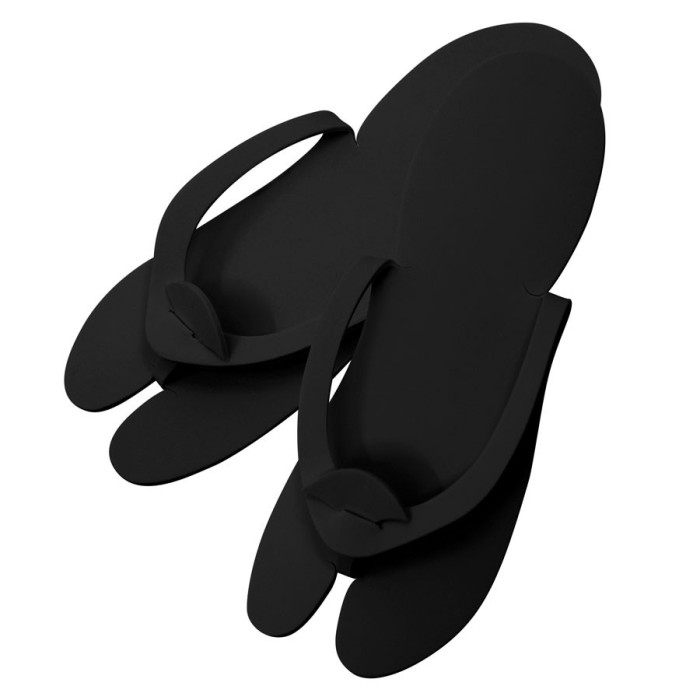 Soft Care Σαγιονάρες πεντικιούρ black (12ζεύγη)
