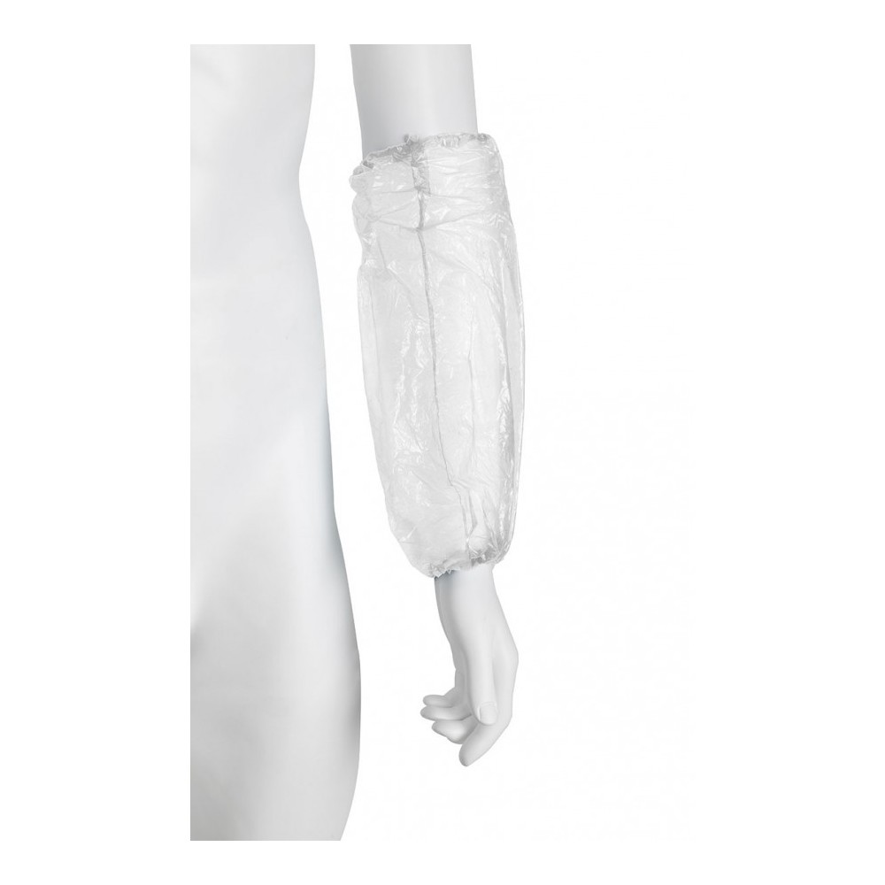 Soft Care Μανίκι πλαστικό white (100τμχ)