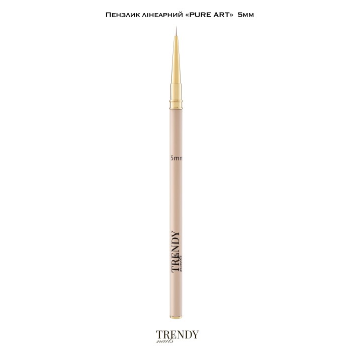 Trendy nails (19BR-15TN) Linear Brush “PURE ART collection” 5mm