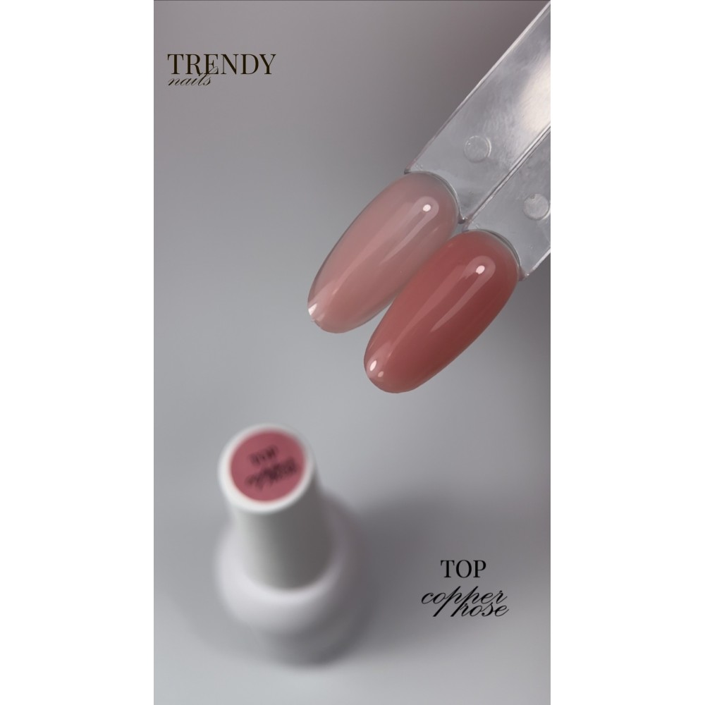Trendy nails (26MO-1-18TN) Top Copper Rose 10ml HEMA & TPO FREE
