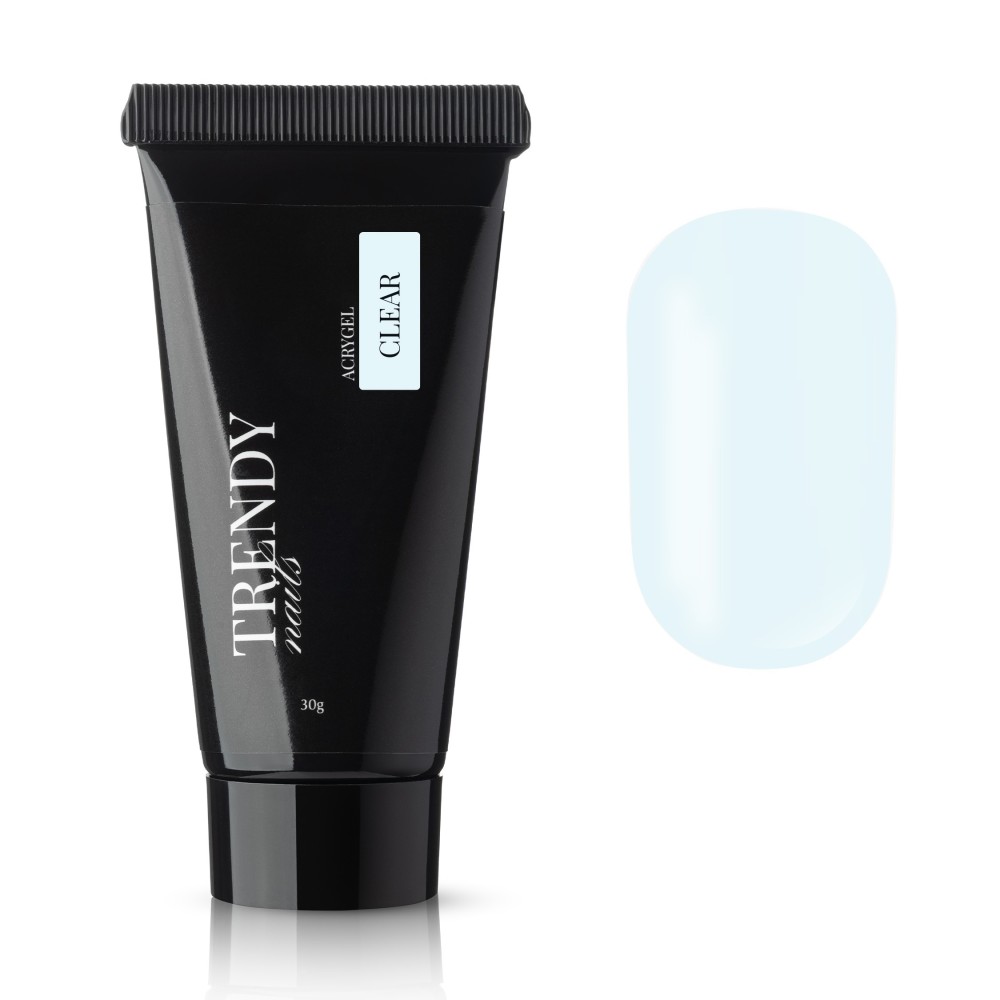 Trendy nails (9AC1TN) Acrygel Clear 30g HEMA & TPO FREE