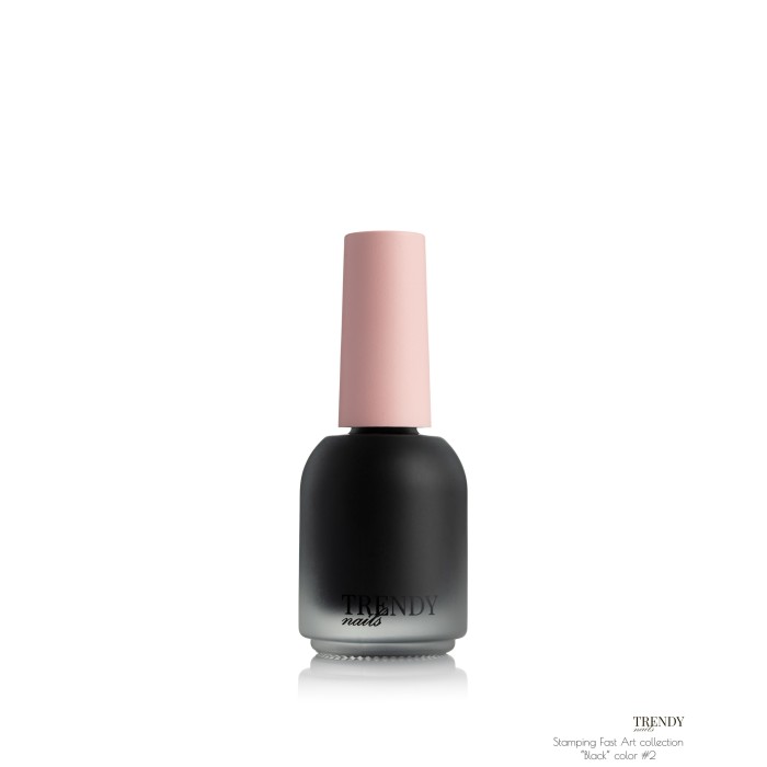Trendy nails (SC2TN) STAMPING Color No2 Black 10ml