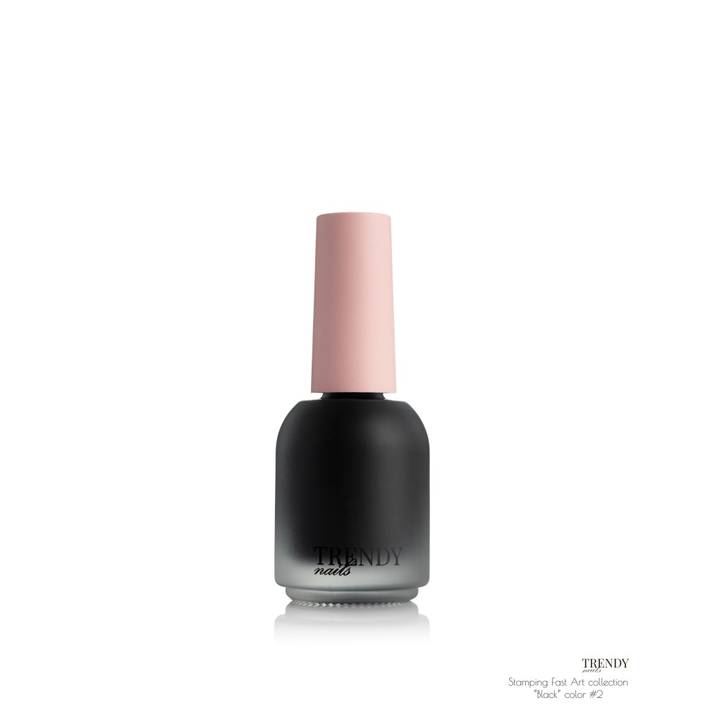 Trendy nails (SC2TN) STAMPING Color No2 Black 10ml
