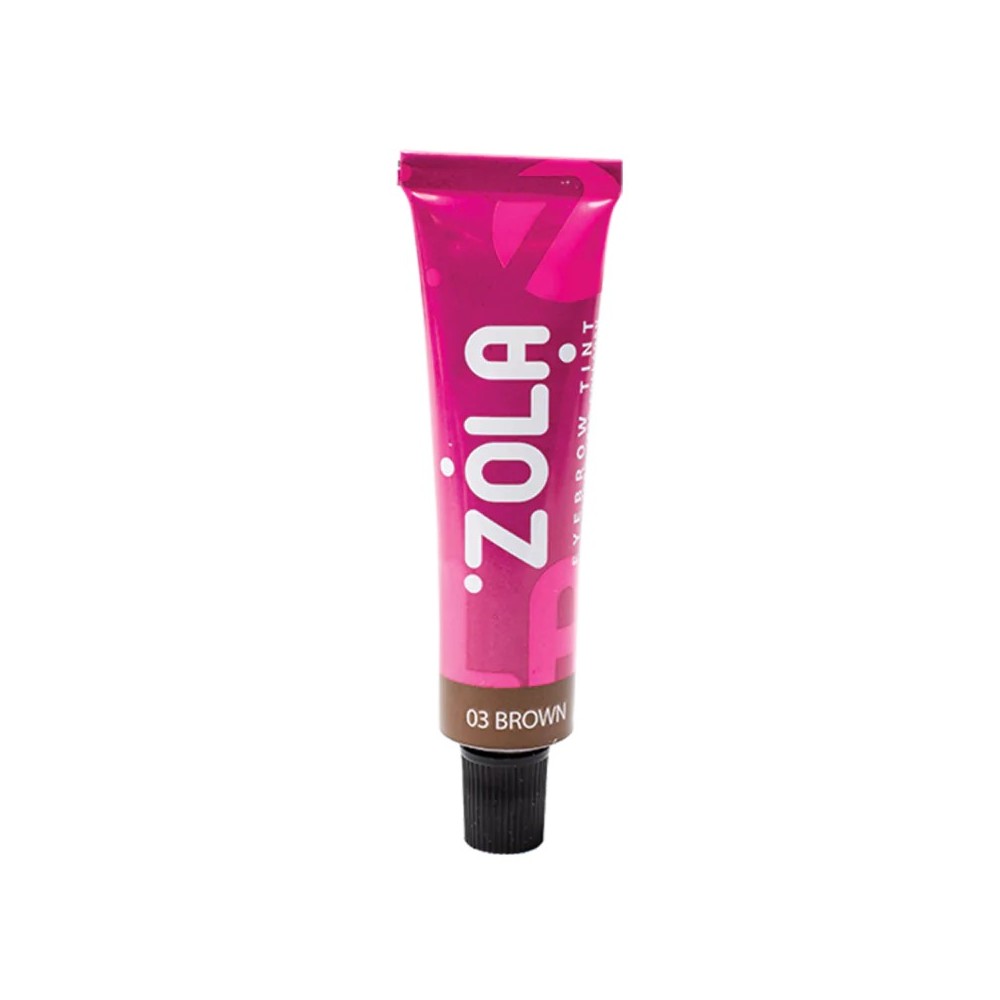 Zola (05313) Eyebrow Tint With Collagen 03 Brown 15ml