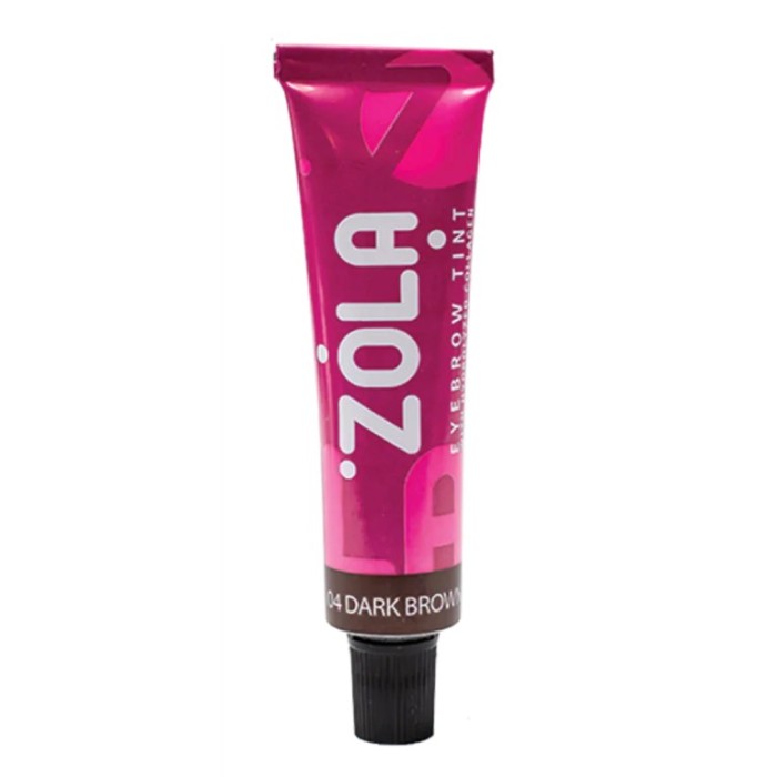 Zola (05315) Eyebrow Tint With Collagen 04 Dark Brown 15ml