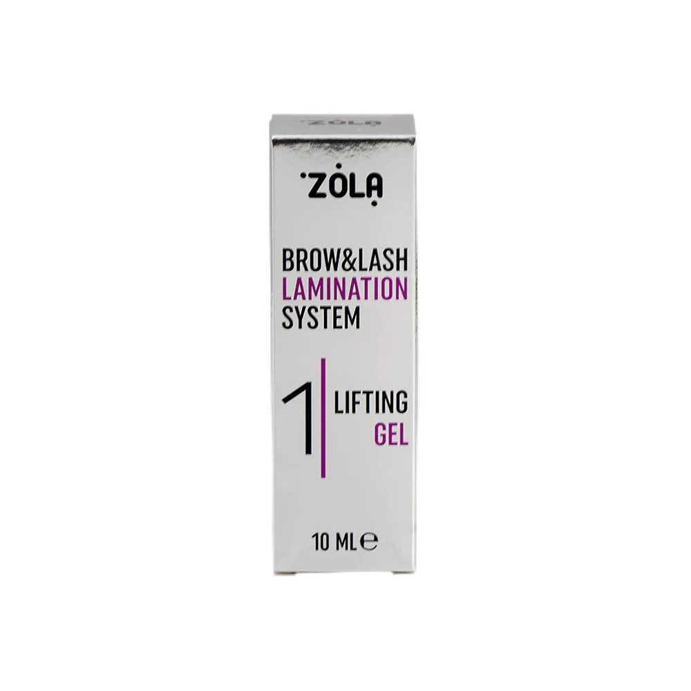 Zola (04441) Silver Laminating Compound 01 Lifting Gel for lashes and brows