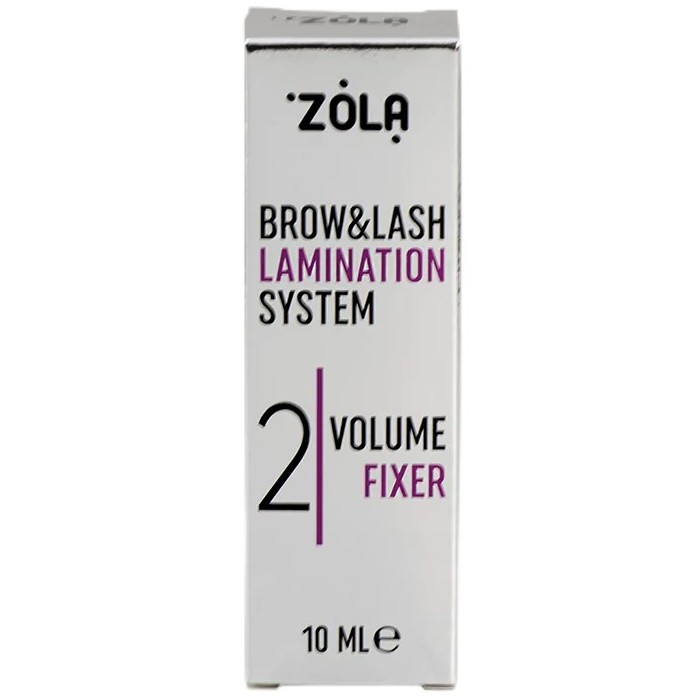Zola (04442) Silver Laminating Compound 02 Volume Fixer for lashes and brows