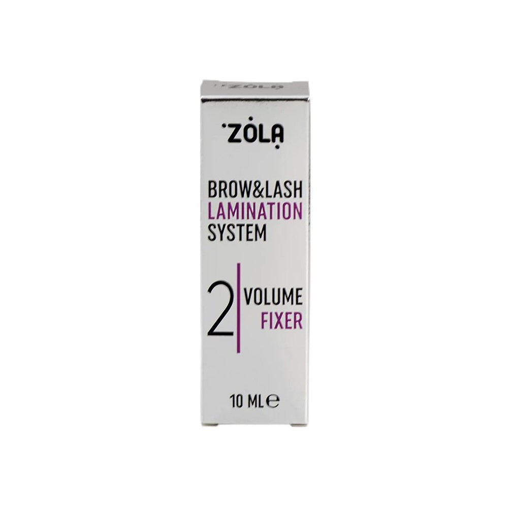 Zola (04442) Silver Laminating Compound 02 Volume Fixer for lashes and brows