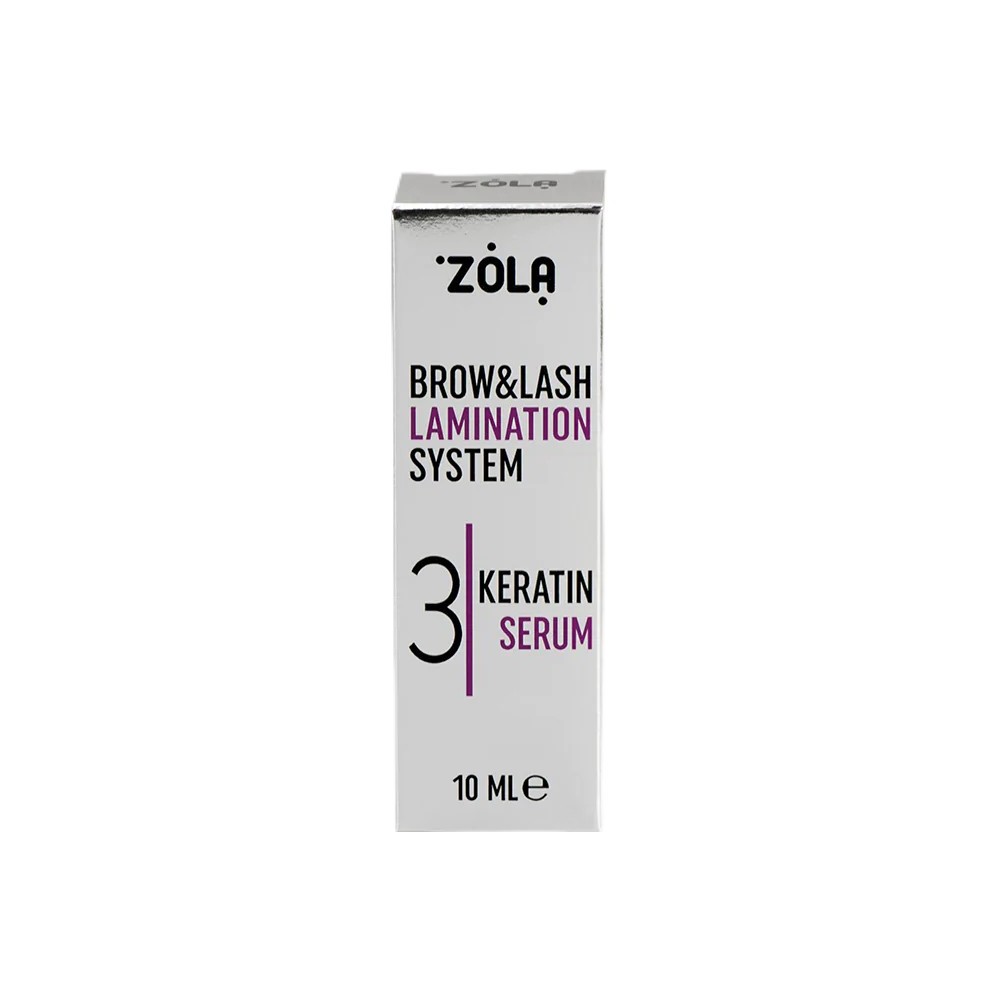 Zola (04443) Silver Laminating Compound 03 Keratin Serum for lashes and brows