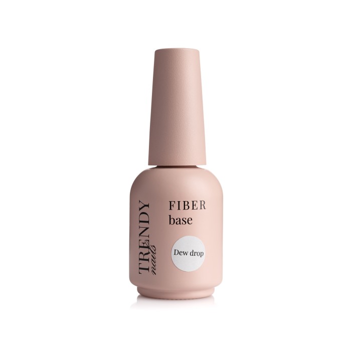 Trendy nails (25-2FB-01TN) Fiber Base "Dew Drop" 15ml HEMA & TPO FREE