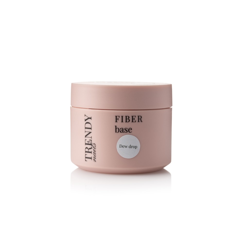 Trendy nails (25-2FB-001TN) Fiber Base "Dew Drop" 30ml HEMA & TPO FREE