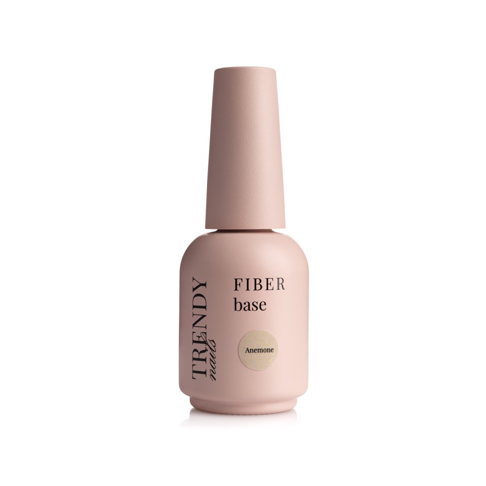 Trendy nails (25-2FB-04TN) Fiber Base "Anemone" 15ml HEMA & TPO FREE