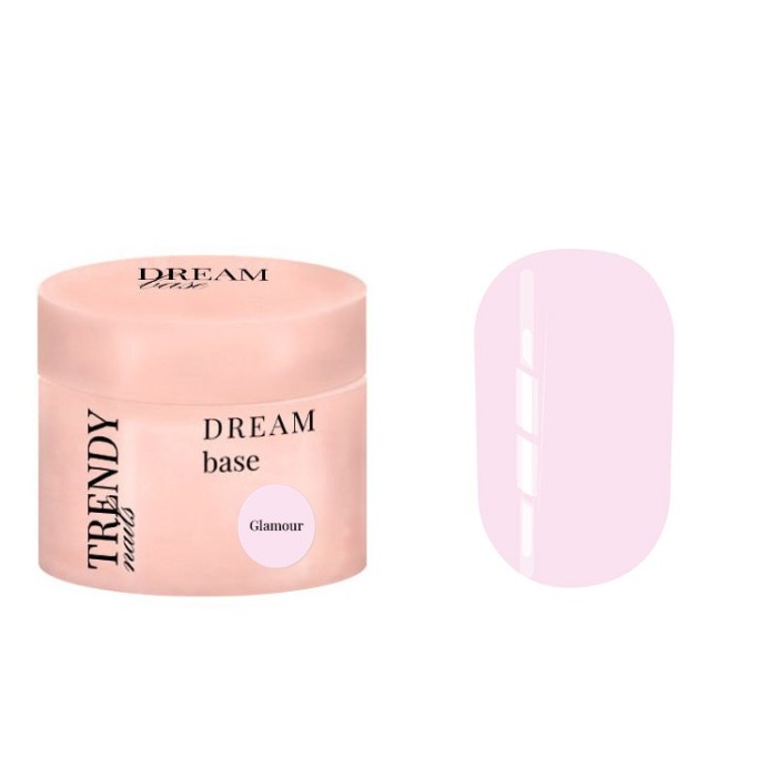 Trendy nails (25DM104TN) Dream Base "Glamour" 30ml HEMA & TPO FREE