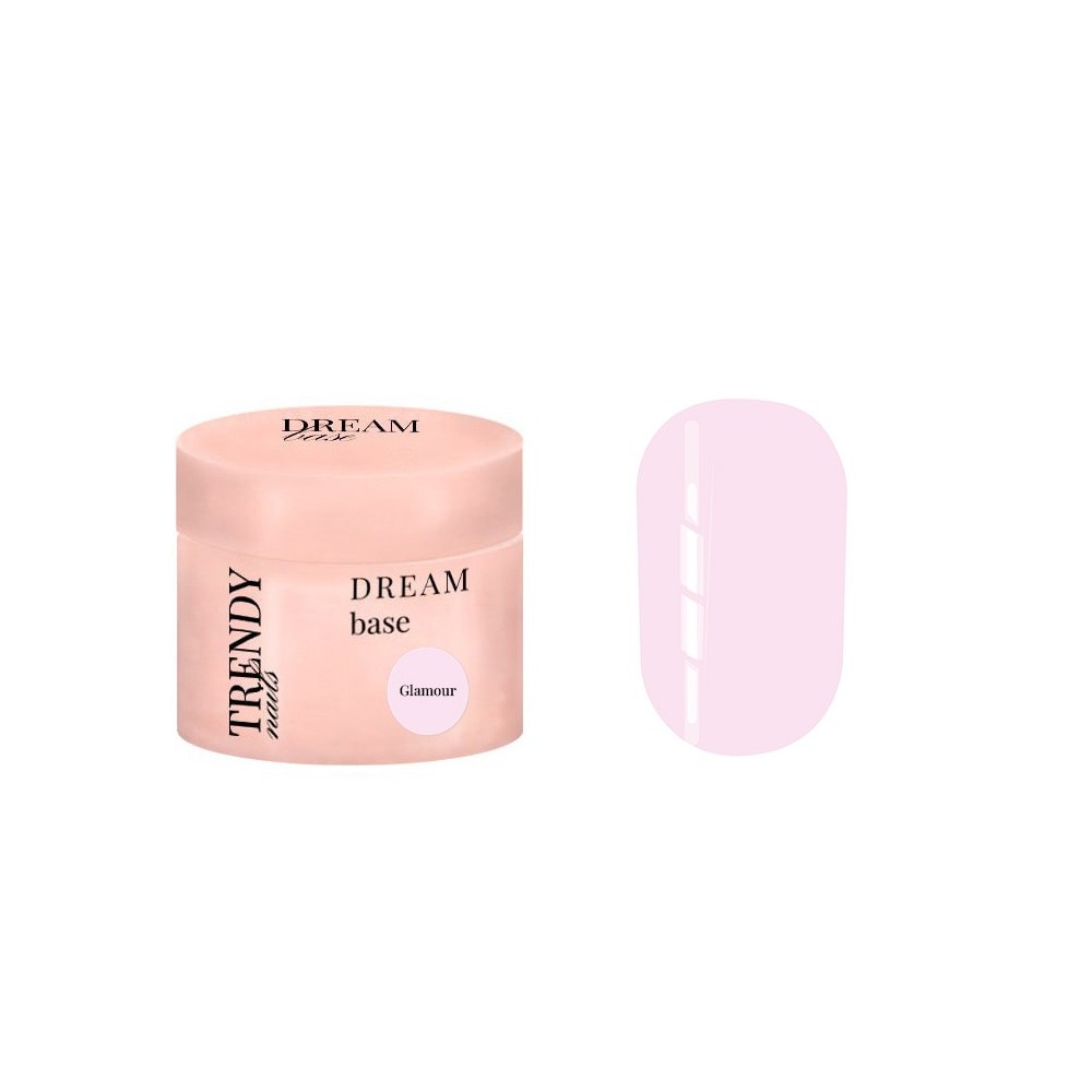 Trendy nails (25DM104TN) Dream Base "Glamour" 30ml HEMA & TPO FREE