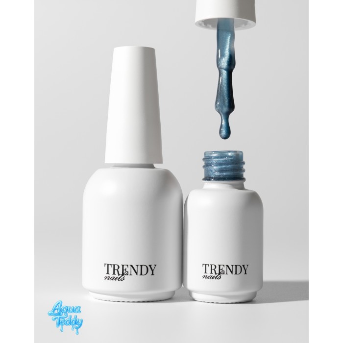 Trendy nails (22CE-06-10TN) Cat Eye's Gummy Bear "Aqua Teddy" 10ml HEMA & TPO FREE
