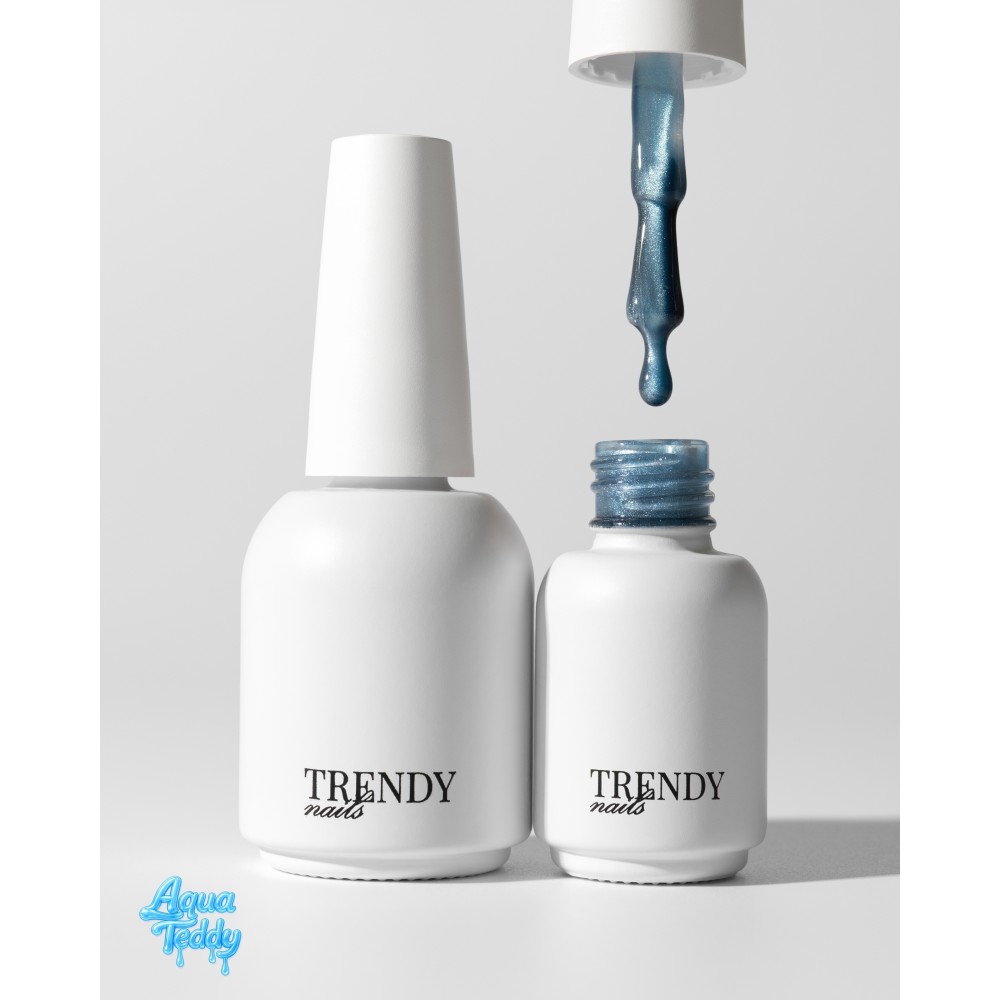 Trendy nails (22CE-06-10TN) Cat Eye's Gummy Bear "Aqua Teddy" 10ml HEMA & TPO FREE