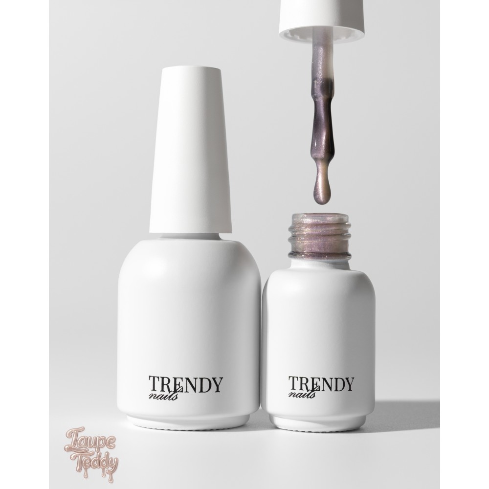 Trendy nails (22CE-07-10TN) Cat Eye's Gummy Bear "Taupe Teddy" 10ml HEMA & TPO FREE