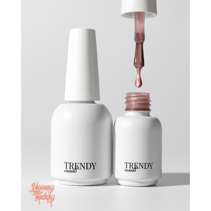 Trendy nails (22CE-08-10TN) Cat Eye's Gummy Bear "Honey Teddy" 10ml HEMA & TPO FREE