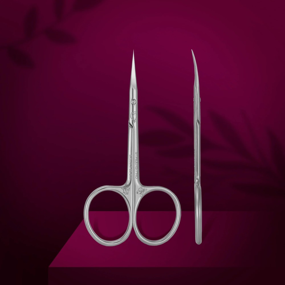 Staleks Exclusive (SX-22/2M) Cuticle scissors with hook type 2