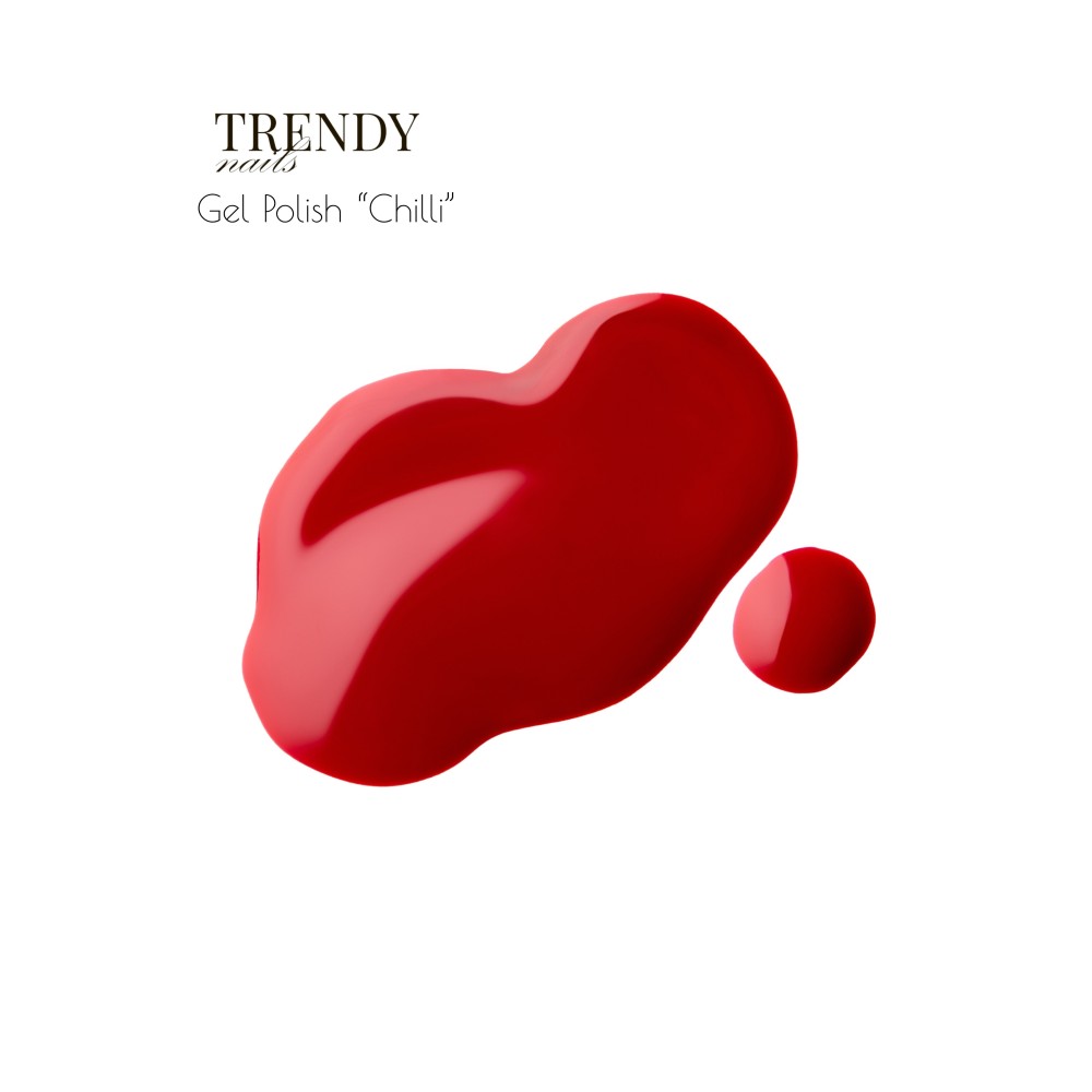 Trendy nails (22VC-1TN10) Gel Polish “Chilli” 10ml HEMA & TPO FREE