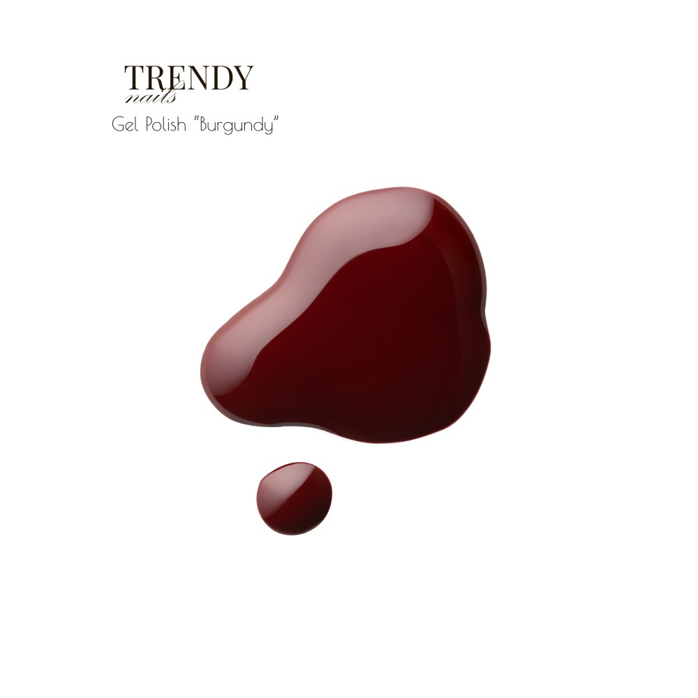 Trendy nails (22VC-4TN) Gel Polish “Burgundy” 8ml HEMA & TPO FREE
