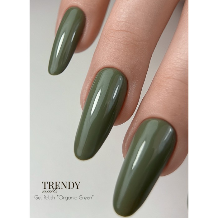 Trendy nails (22GP-3TN) Gel Polish “Organic Green” 8ml HEMA & TPO FREE