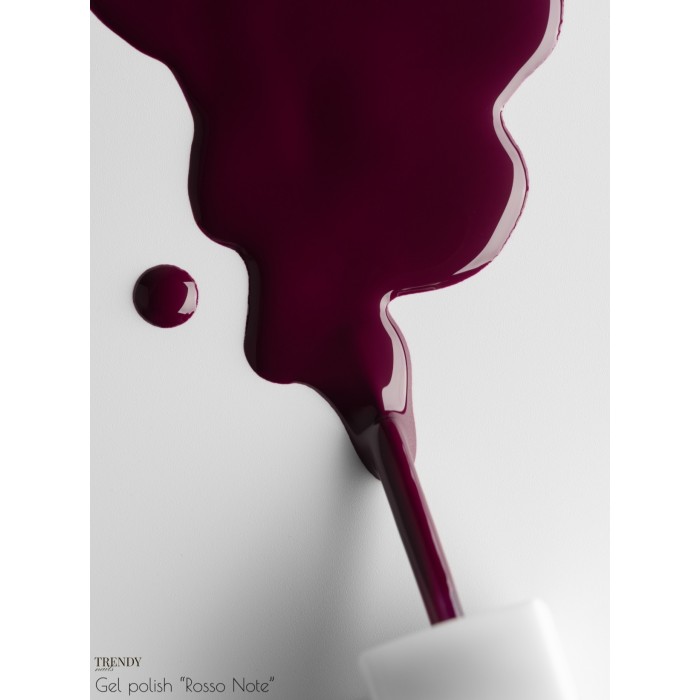 Trendy nails (22GP-8TN10) Gel Polish “Rosso Note” 10ml HEMA & TPO FREE