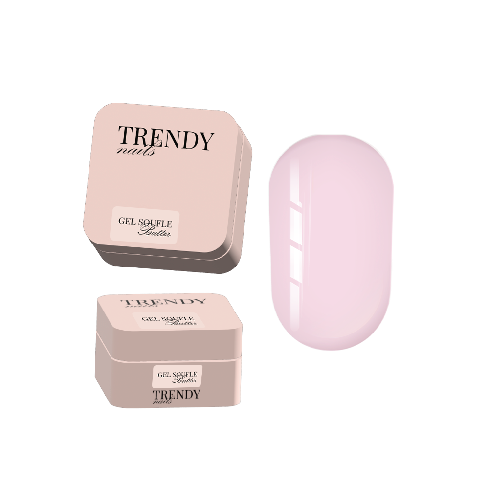 Trendy nails (13-2S-02TN) Souffle Gel “Butter” 15ml HEMA & TPO FREE