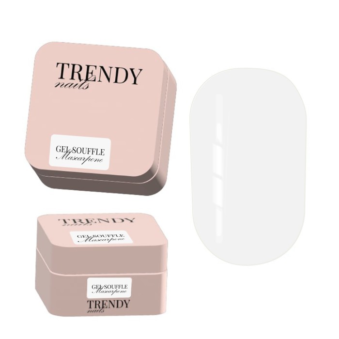 Trendy nails (13-1S-01TN) Souffle Gel “Mascarpone” 15ml HEMA & TPO FREE