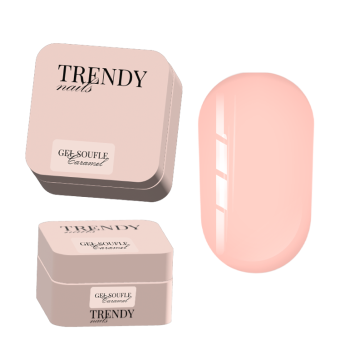 Trendy nails (13-3S-03TN) Souffle Gel “Caramel” 15ml HEMA & TPO FREE