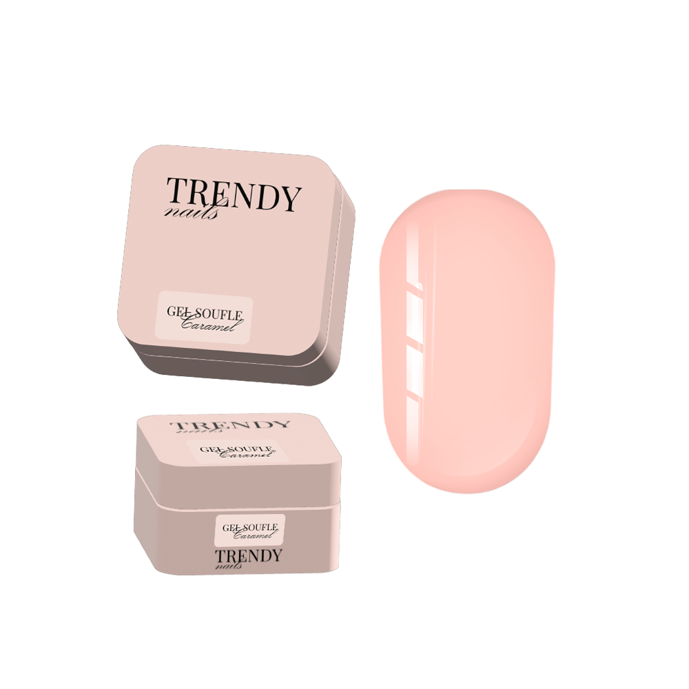 Trendy nails (13-3S-03TN) Souffle Gel “Caramel” 15ml HEMA & TPO FREE