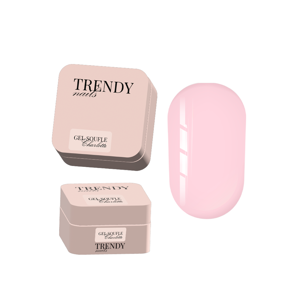 Trendy nails (13S-103TN ) Souffle Gel “Charlotte” 30ml HEMA & TPO FREE