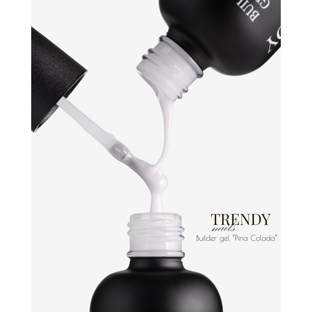 Trendy nails (15-0BG-03TN) Builder gel in a bottle Pina Colada 15ml HEMA & TPO FREE