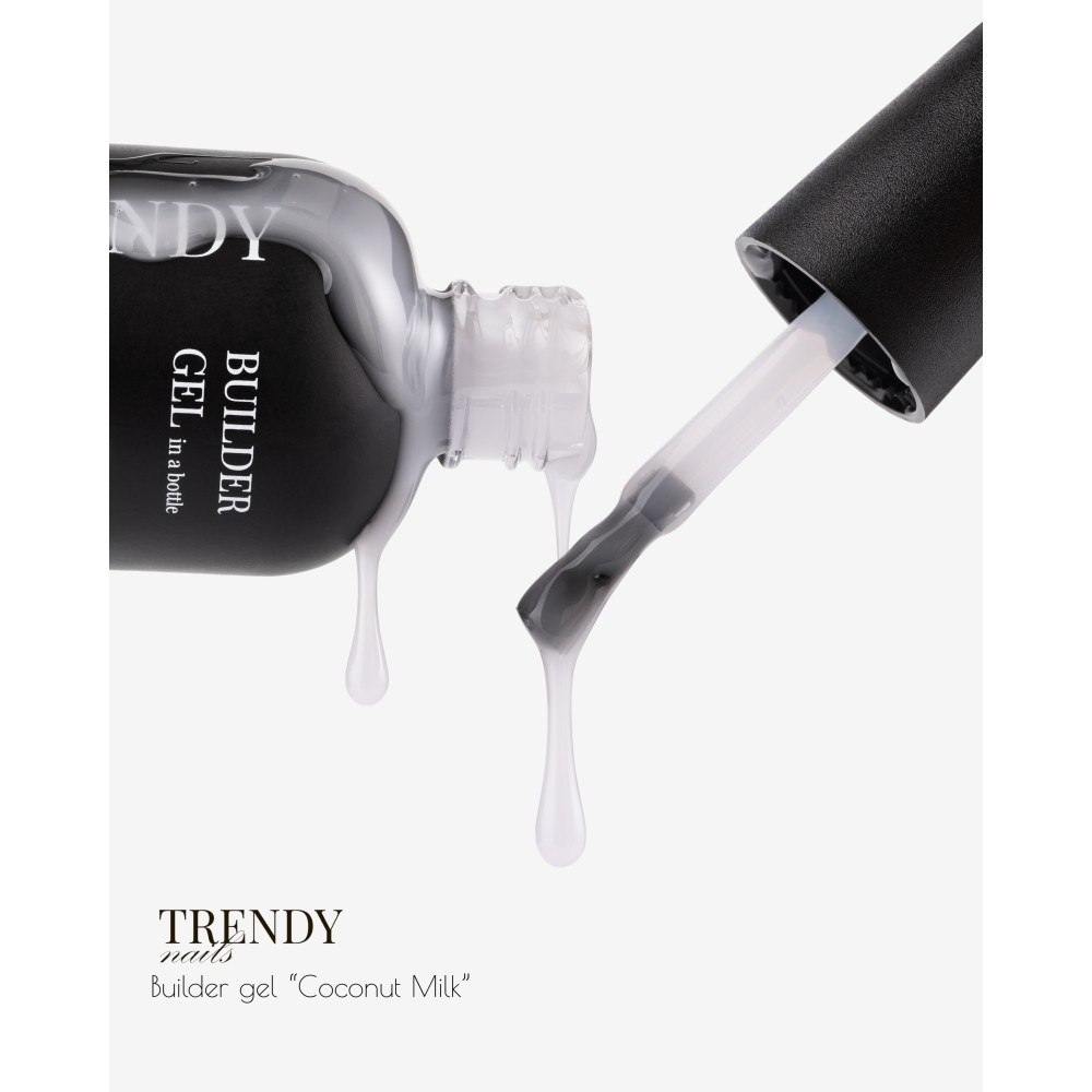 Trendy nails (30-0BG-101TN) Builder gel in a bottle Coconut Milk 30ml HEMA & TPO FREE