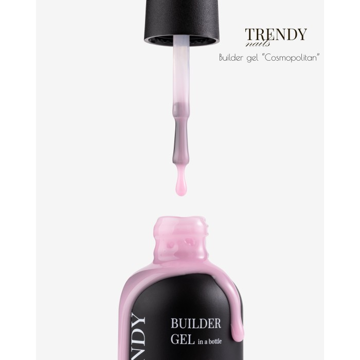 Trendy nails (30-0BG-103TN) Builder gel in a bottle Cosmopolitan 30ml HEMA & TPO FREE