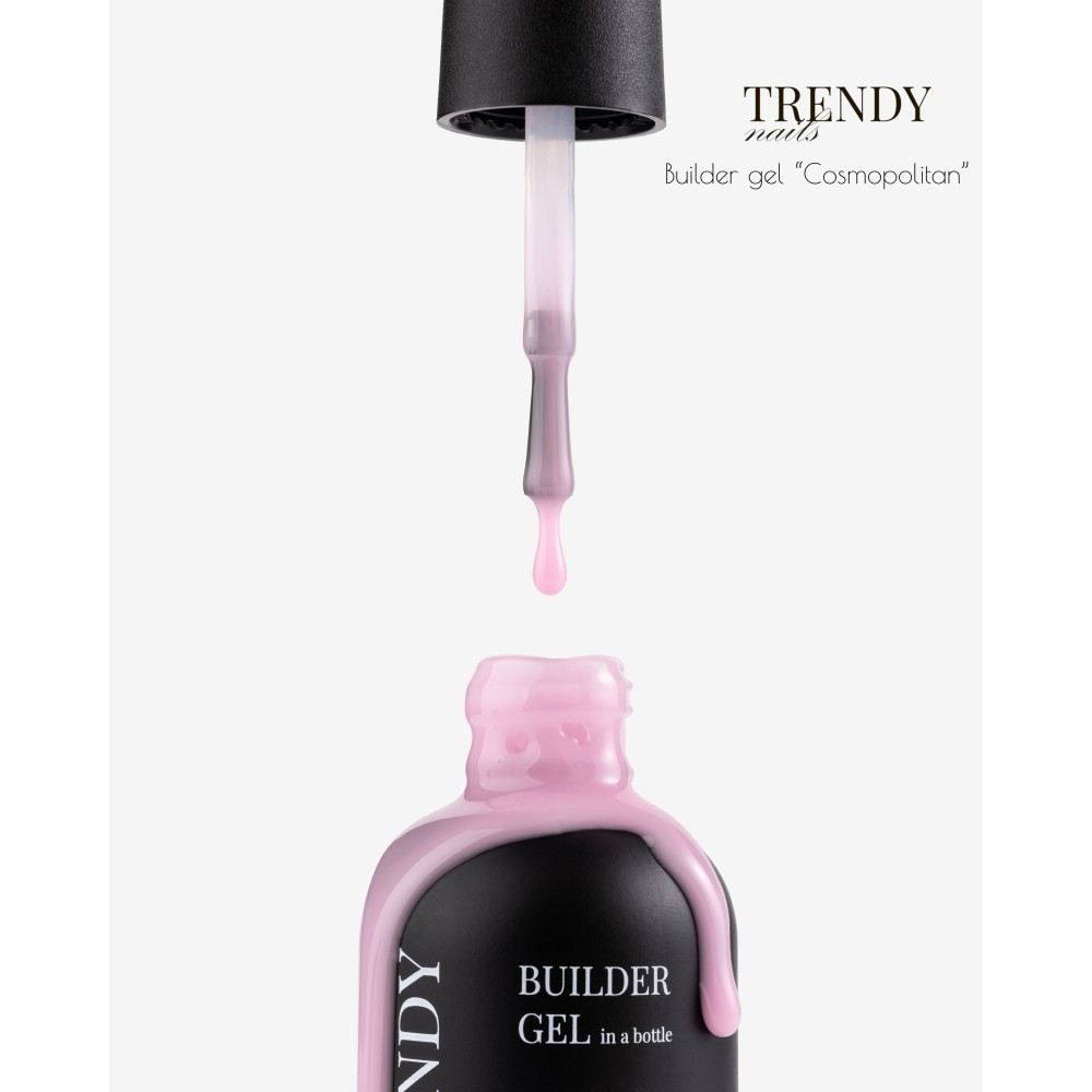 Trendy nails (30-0BG-103TN) Builder gel in a bottle Cosmopolitan 30ml HEMA & TPO FREE