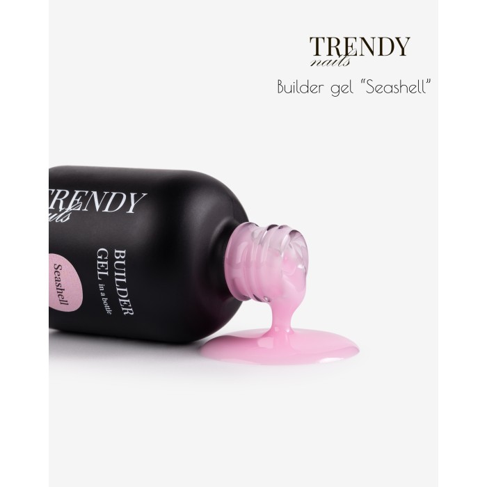 Trendy nails (15-0BG-04TN) Builder gel in a bottle Seashell 15ml HEMA & TPO FREE