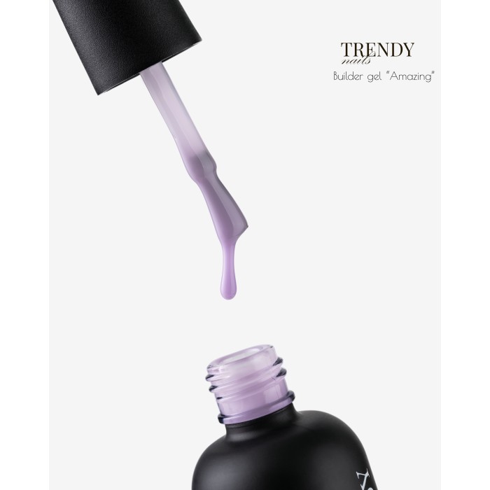 Trendy nails (15-0BG-12TN) Builder gel in a bottle Amazing 15ml HEMA & TPO FREE