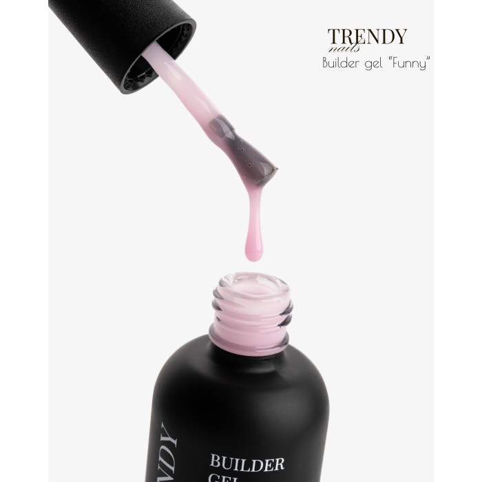 Trendy nails (15-0BG-21TN) Builder gel in a bottle Funny 15ml HEMA & TPO FREE