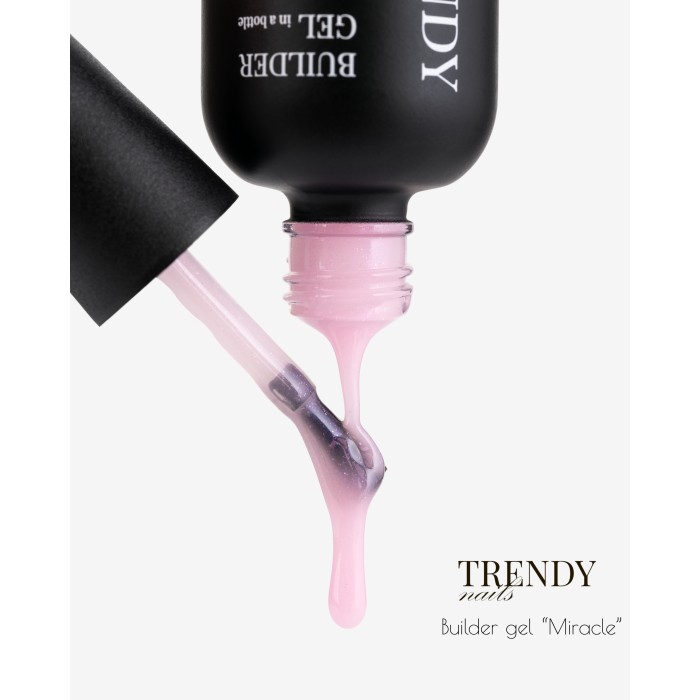Trendy nails (15-0BG-19TN) Builder gel in a bottle Miracle 15ml HEMA & TPO FREE