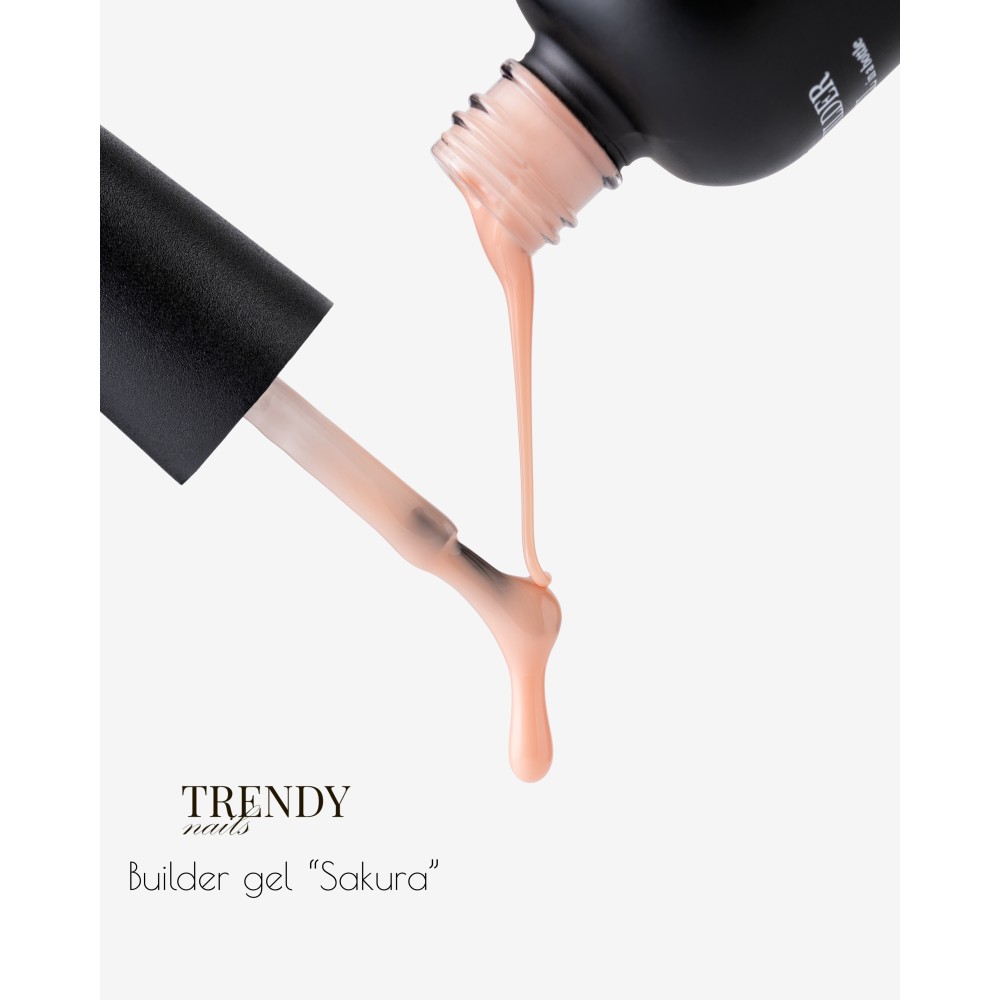 Trendy nails (30-0BG-123TN) Builder gel in a bottle Miracle 30ml HEMA & TPO FREE