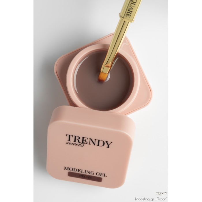 Trendy nails (14MC-1TN) modeling gel Pecan 15ml HEMA & TPO FREE