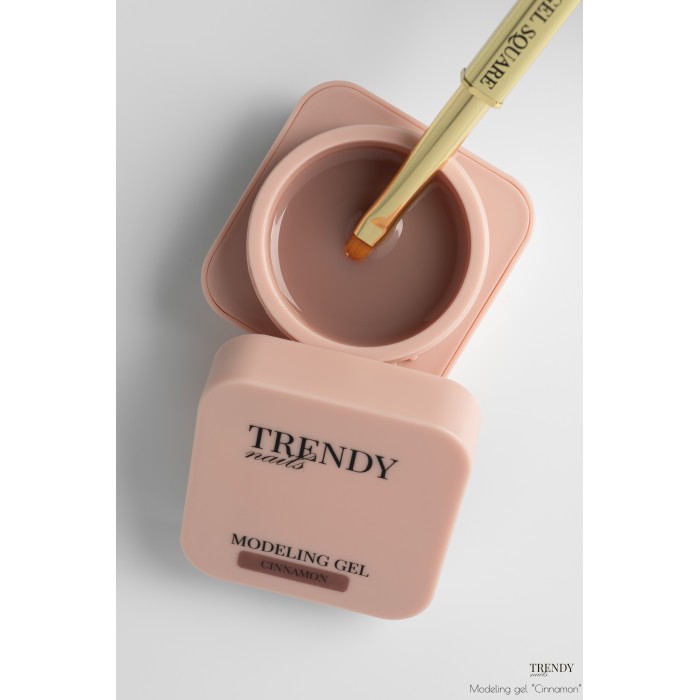 Trendy nails (14MC-3TN) modeling gel Cinnamon 15ml HEMA & TPO FREE