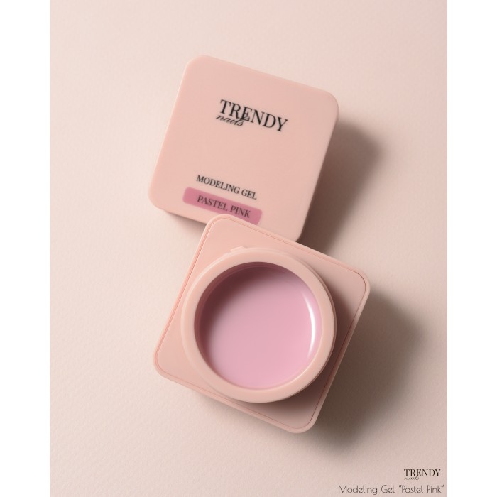 Trendy nails (14MC-9TN) modeling gel pastel pink 15ml HEMA & TPO FREE