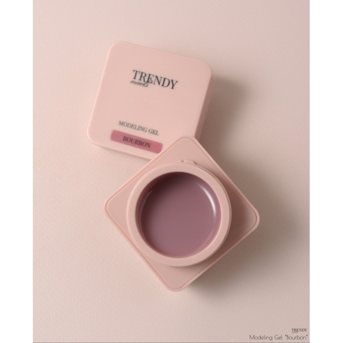 Trendy nails (14MC-205TN) modeling gel Bourbon 50ml HEMA & TPO FREE