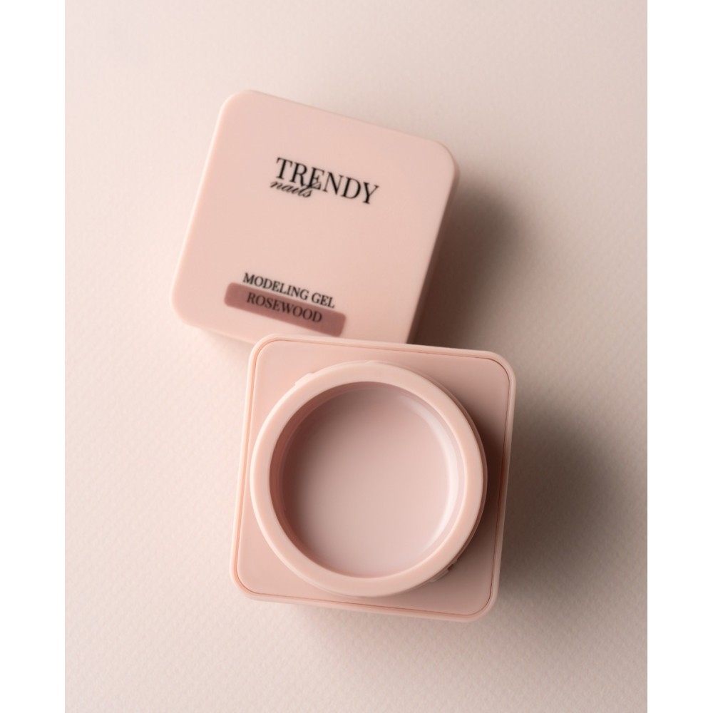 Trendy nails (14MC-221TN) modeling gel Rosewood 50ml HEMA & TPO FREE